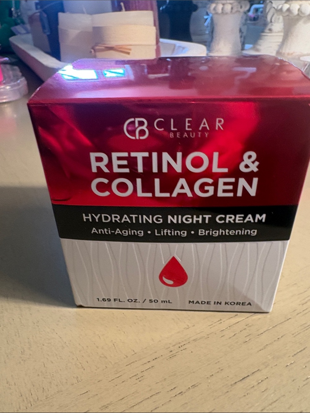 Retinol & Collagen Hydrating Night Cream - Red
